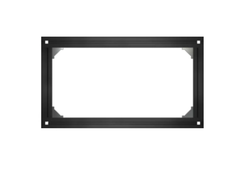 Image of Hikvision DS-DL116033W mounting kit Black Aluminium