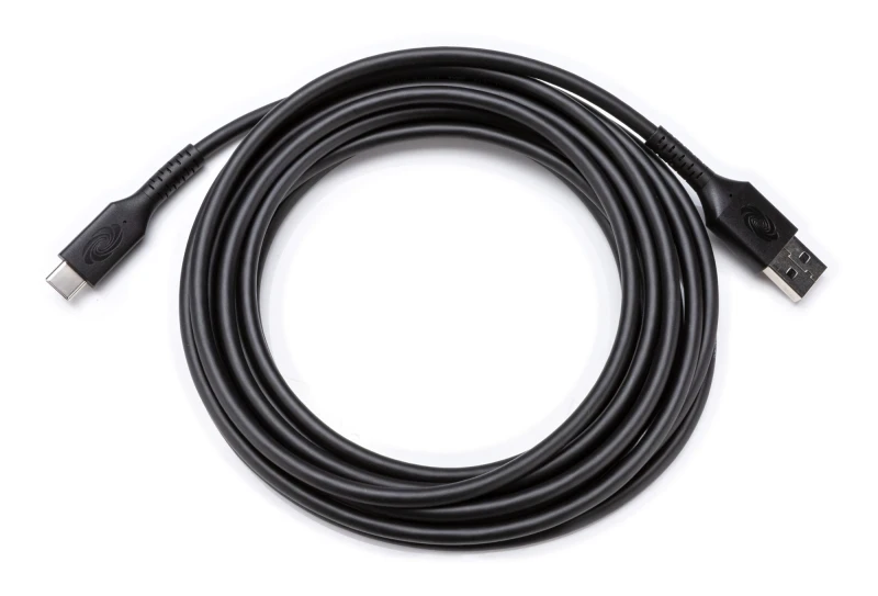 Image of Crestron USB Cable. USB-A Male to USB-C Male. USB 2.0. 12ft (3.7 m)
