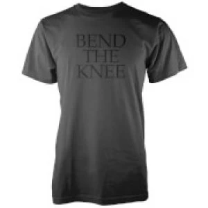 Image of Bend The Knee Grey T-Shirt - M