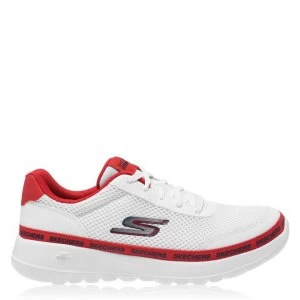 Image of Skechers Go Walk Trainers Ladies - White/Red