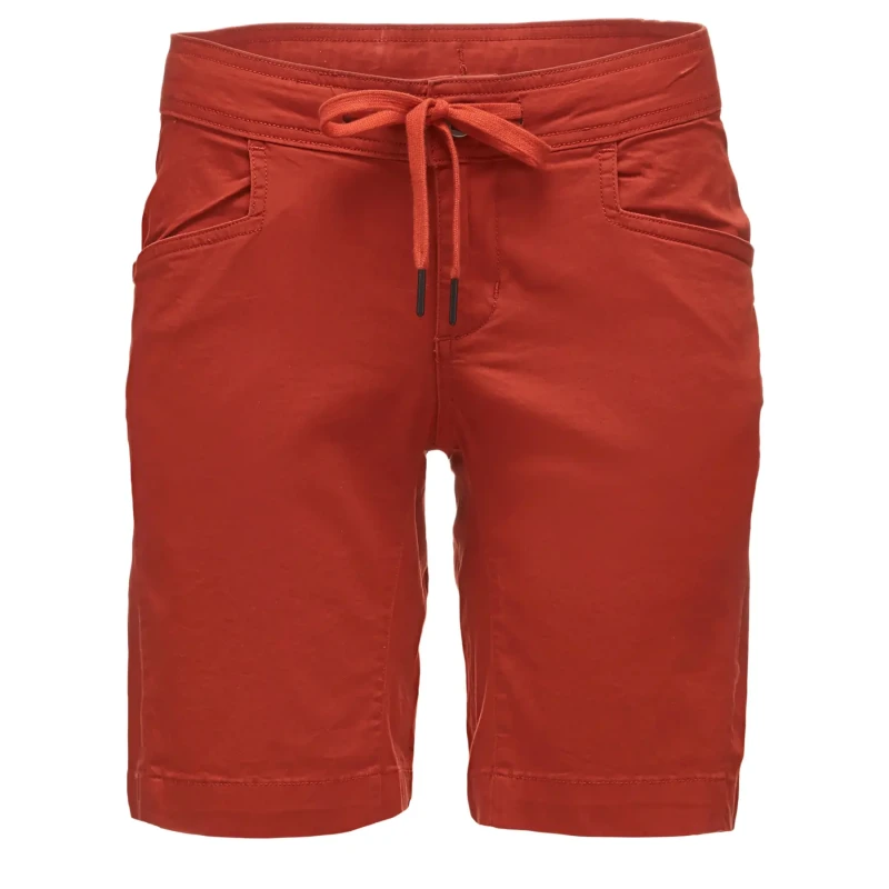 Image of Womens shorts Black Diamond Credo Orange Female 2
