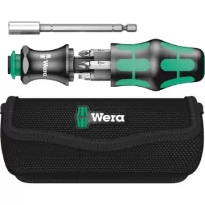 Image of Wera 7 Piece Kraftform Kompakt 28 Screwdriver Bit Set