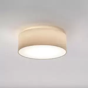 Image of Astro Cambria 380 - Cylindrical Ceiling Light Putty Fabric, E27