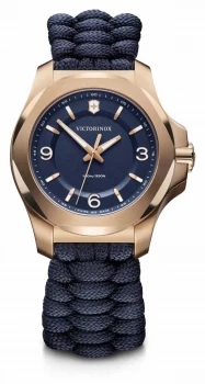 Image of Victorinox Swiss Army I.N.O.X. V Womens Blue Paracord Watch