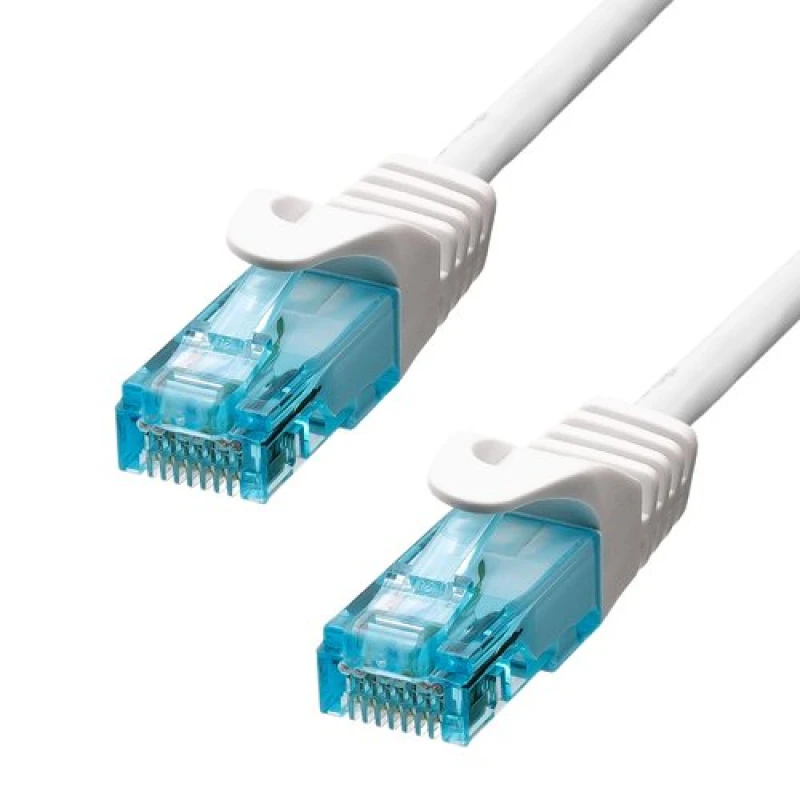 Image of ProXtend CAT6A U/UTP CU LSZH Ethernet Cable White 7M