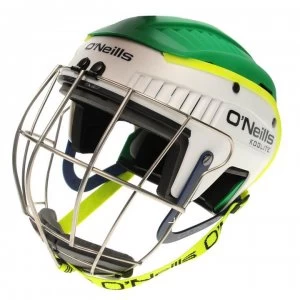 Image of ONeills Hurling Helmet - Green/Wht/Ornge