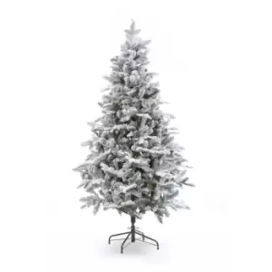 Image of Snowtime 180cm Diamond Lake PE Flocked Tree