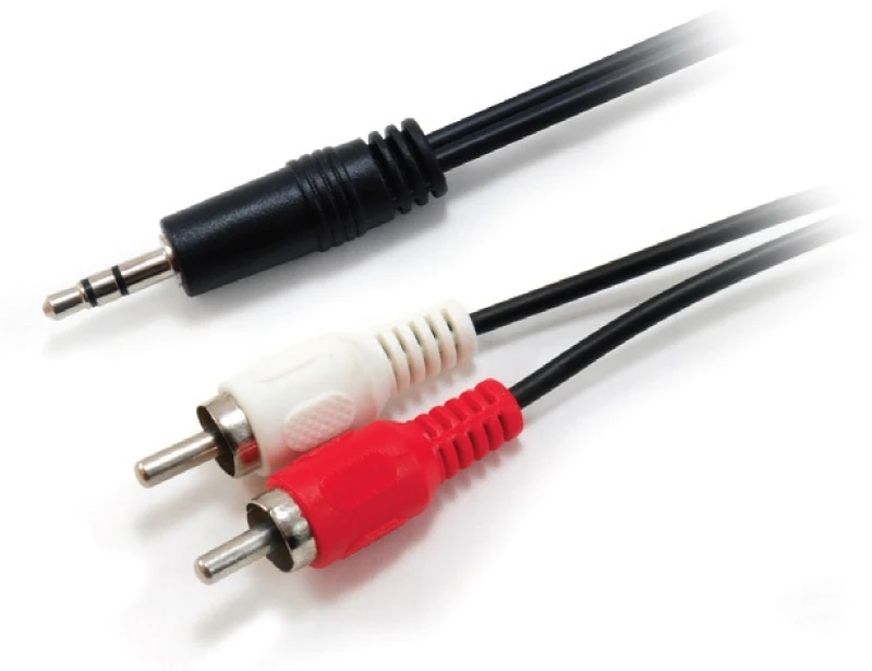 Image of Equip 3.5mm Male to 2xRCA Male Stereo Audio Cable. 2.5m