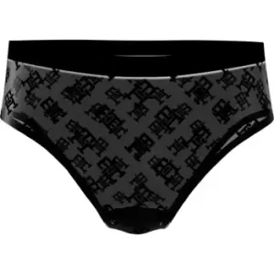 Image of Tommy Hilfiger Mesh Hw Bikini - Black