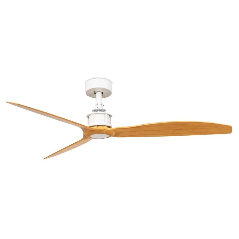 Image of Netlighting Just Fan 128cm Medium White Light Wood DC Ceiling Fan 6 Speed Multicolor Unisex