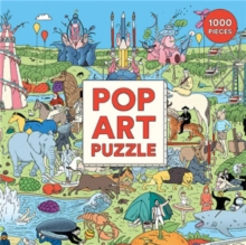 Image of Pop Art Puzzle : Make the Jigsaw and Spot the Artists Jigsaw