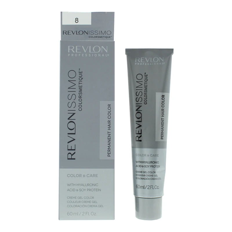 Image of Revlon Revlonissimo Colorsmetique 8 Light Blonde Hair Colour 60ml