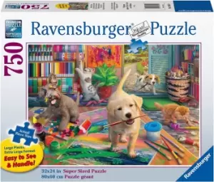 Image of Ravensburger Cute Crafters 750 Piece Jigsaw Puzzle