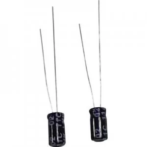 Image of Subminiature electrolytic capacitor Radial lead 2mm 10 50 V 20 x H 5mm x 7mm