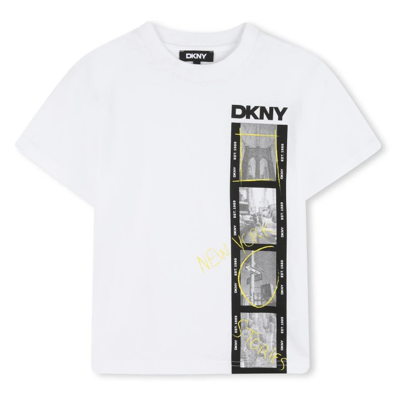 Image of DKNY SS T Shirt Jn63 Regular Fit T-Shirts 6Y White 59605701155