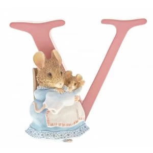 Image of Letter V Hunca Munca and Baby Figurine