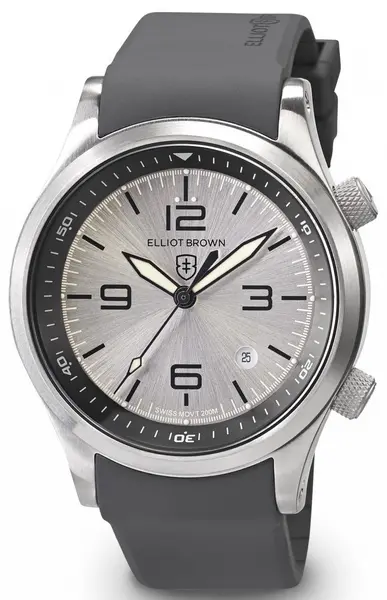 Image of Elliot Brown Watch Canford - Silver ELB-038