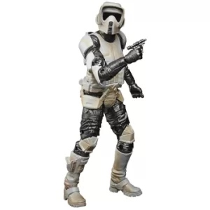 Image of Hasbro Star Wars The Black Series Carbonized Collection Scout Trooper 6" Action Figure