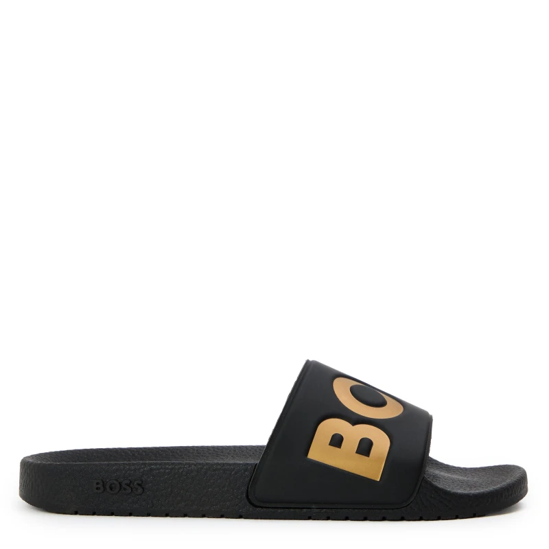 Image of Boss Kids Slider Slippers Black male 5 (38)