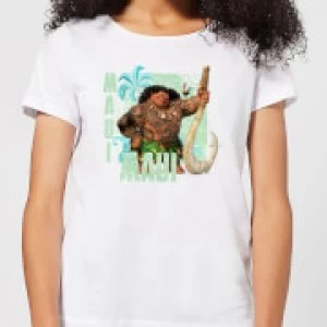 Image of Moana Maui Womens T-Shirt - White - S