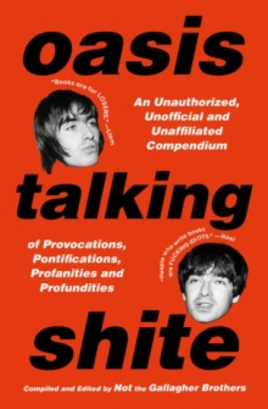 Image of Oasis Talking Shite Hardback