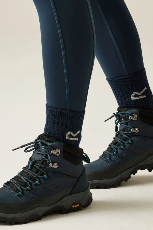 Image of Regatta Womens Blake Waterproof Breathable Walking Boots in Navy Size: 4 Navy Female 4