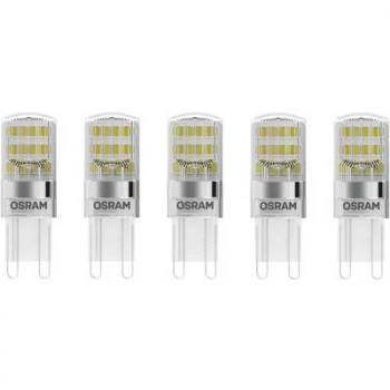 Image of OSRAM 4058075093898 LED (monochrome) EEC A++ (A++ - E) G9 Custom 1.9 W = 20 W Warm white (Ø x L) 16mm x 46mm 5 pc(s)