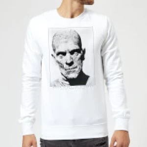 Image of Universal Monsters The Mummy Portrait Sweatshirt - White - XXL