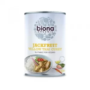 Image of Biona Yellow Thai Curry Jackfruit In Can 400g