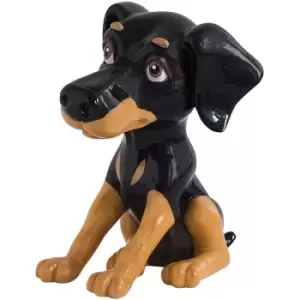Image of Pets with Personality Little Paws 3070 Luther the Doberman Dog Figurine