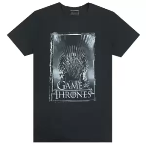 Image of Game of Thrones Mens Iron Throne T-Shirt (M) (Black)