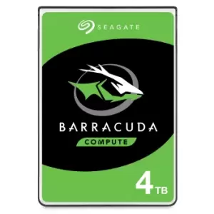 Image of Seagate BarraCuda 4TB SATA III 2.5" Hard Drive - 5400RPM, 128MB Cache