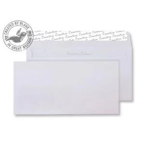 Image of Blake Creative Colour DL 120gm2 Peel and Seal Wallet Envelopes Ice