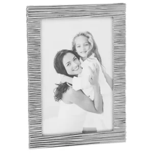 Image of Modern Silver Lines Frame 4x6