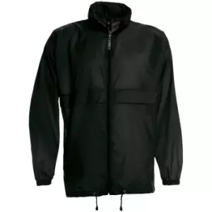 Image of B&C Sirocco Mens Lightweight Jacket / Mens Outer Jackets (3XL) (Black)