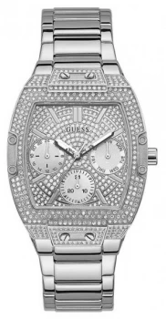 Image of Guess Raven Womens Stainless Steel Bracelet Silver Watch
