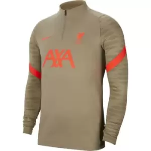Image of Nike Liverpool Strike Drill Top 2021 2022 Mens - Green