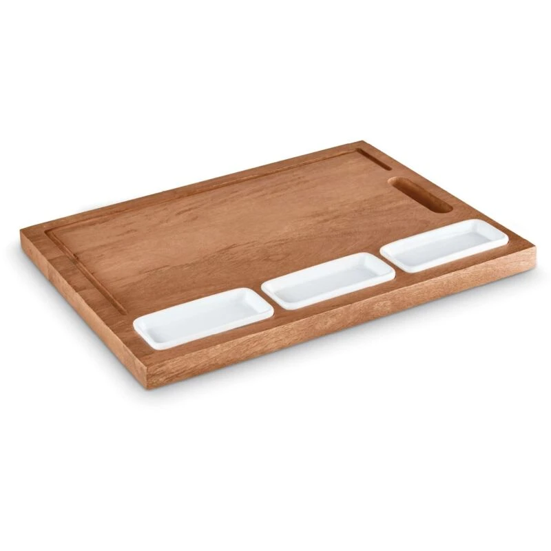 Image of Tower Chopping Board with Kitchen Knife Sets Medium Nude 76815169130