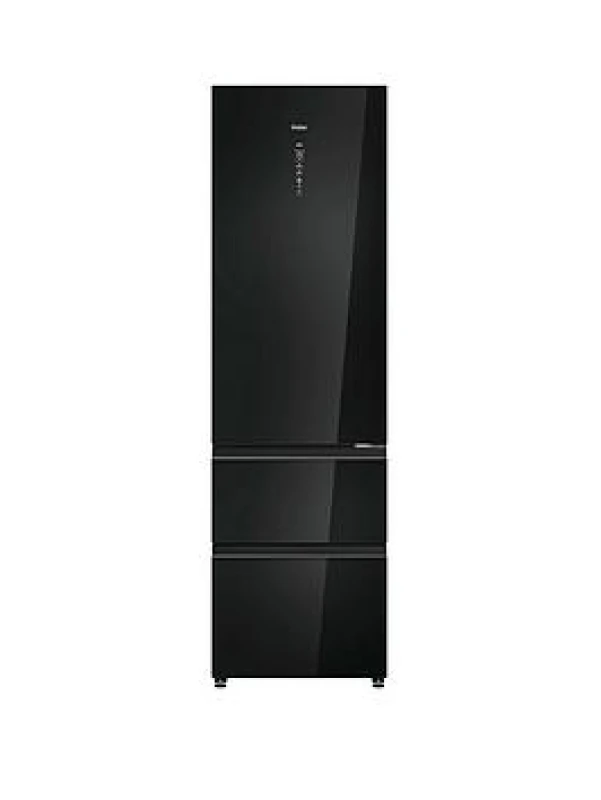 Image of HAIER 3D Combi Series 7 HTW7620DNGB 60/40 Fridge Freezer - Black 6901018096679