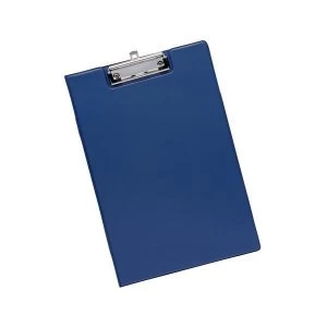Image of 5 Star Office Fold over Clipboard with Front Pocket Foolscap Blue