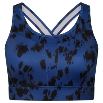 Image of Dare 2b Laura Whitmore Mantra Sports Bra - SpaceBlueTie