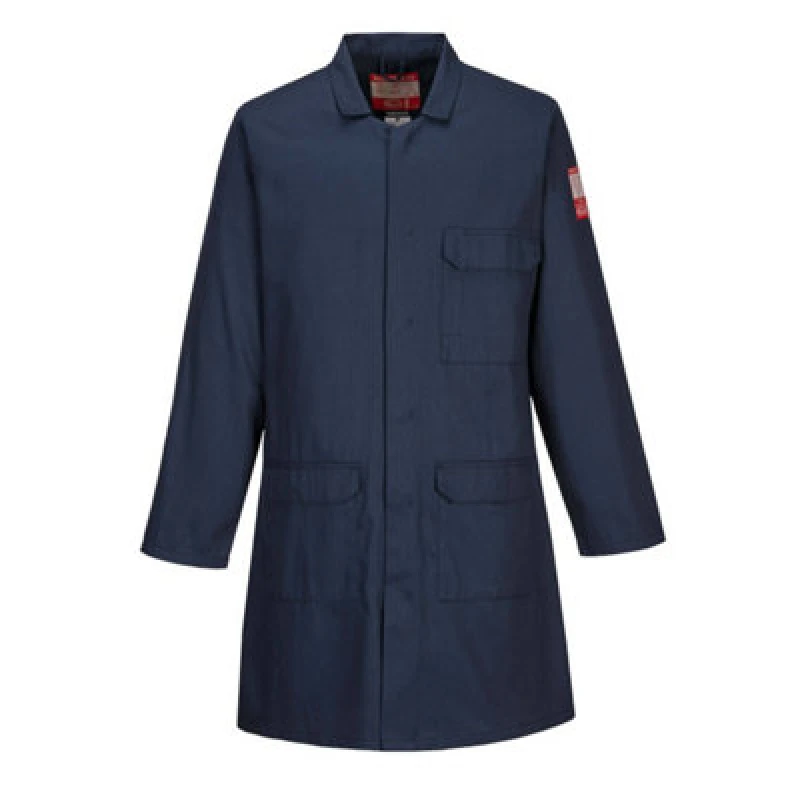 Image of Biz Flame Flame Resistant Standard Coat FR34NARS Colour: Navy