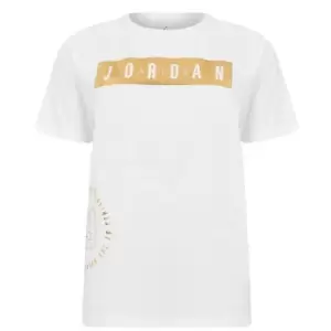 Image of Air Jordan JDB T-Shirt Junior Boys - White
