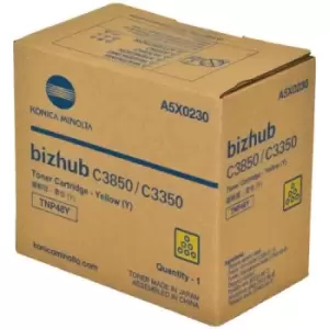 Image of Original Konica Minolta TNP49Y Yellow Toner Cartridge