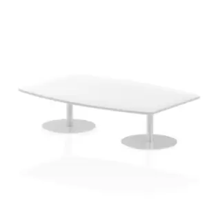 Image of Italia Poseur Table High Gloss 1800 Top 475 High White