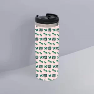 Image of Light Cactus Pattern Thermo Travel Mug
