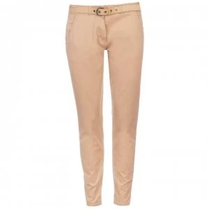 Image of Kangol Belted Chinos - Beige
