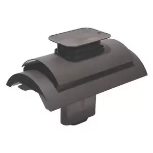 Image of Baxi Pitched Vertical Flue Terminal (Dia)100mm Brown