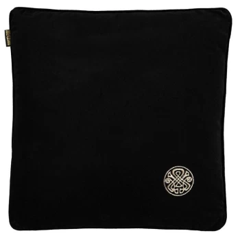 Image of Biba Velvet Cushion - Black
