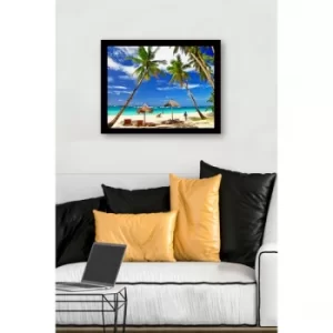 Image of SC1257 Multicolor Decorative Framed MDF Painting